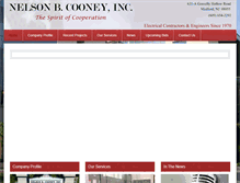 Tablet Screenshot of cooneyelectric.com